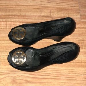 Tory Burch Julianne Peep Toe Wedge